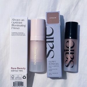 Saie Glowy Super Gel Rare Beauty Primer Bundle